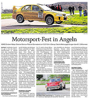 Motorsport-Fest in Angeln